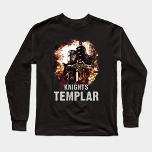 Knights Templar / the Order of the Knights of the Temple of Solomon Long Sleeve T-Shirt